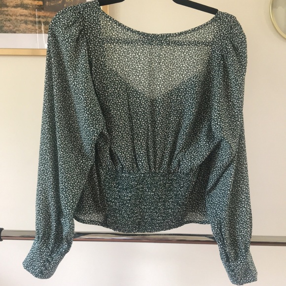 Abercrombie button front blouse - Picture 2 of 5